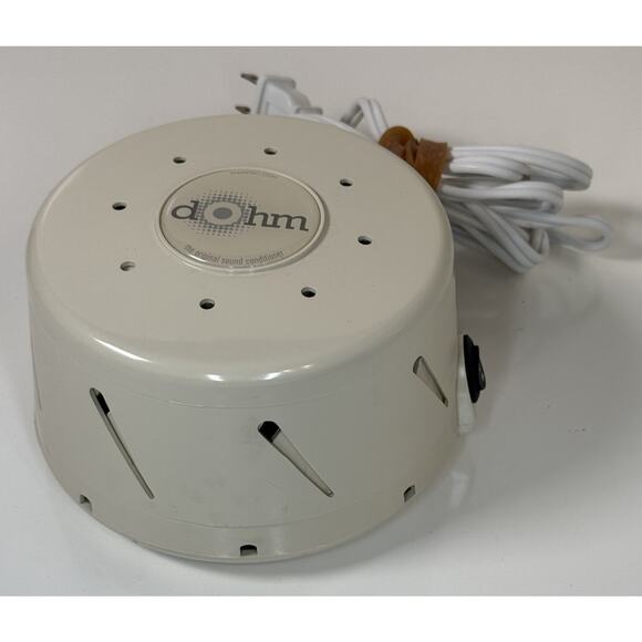 Marpac Com Dohm White Noise Sound Machine, 117 Volts, 40 Watts, White, 81-16 - Picture 2 of 7